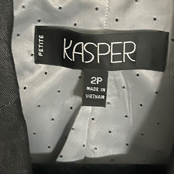Kasper Jean-colored Suit Jacket - Picture 4 of 6